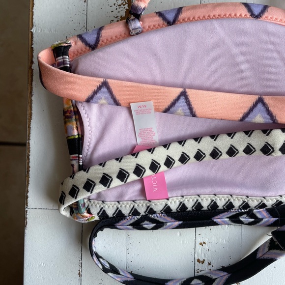 Victoria secret tribal Aztec boho tube bandeau top and bottom set B1 - Picture 12 of 12